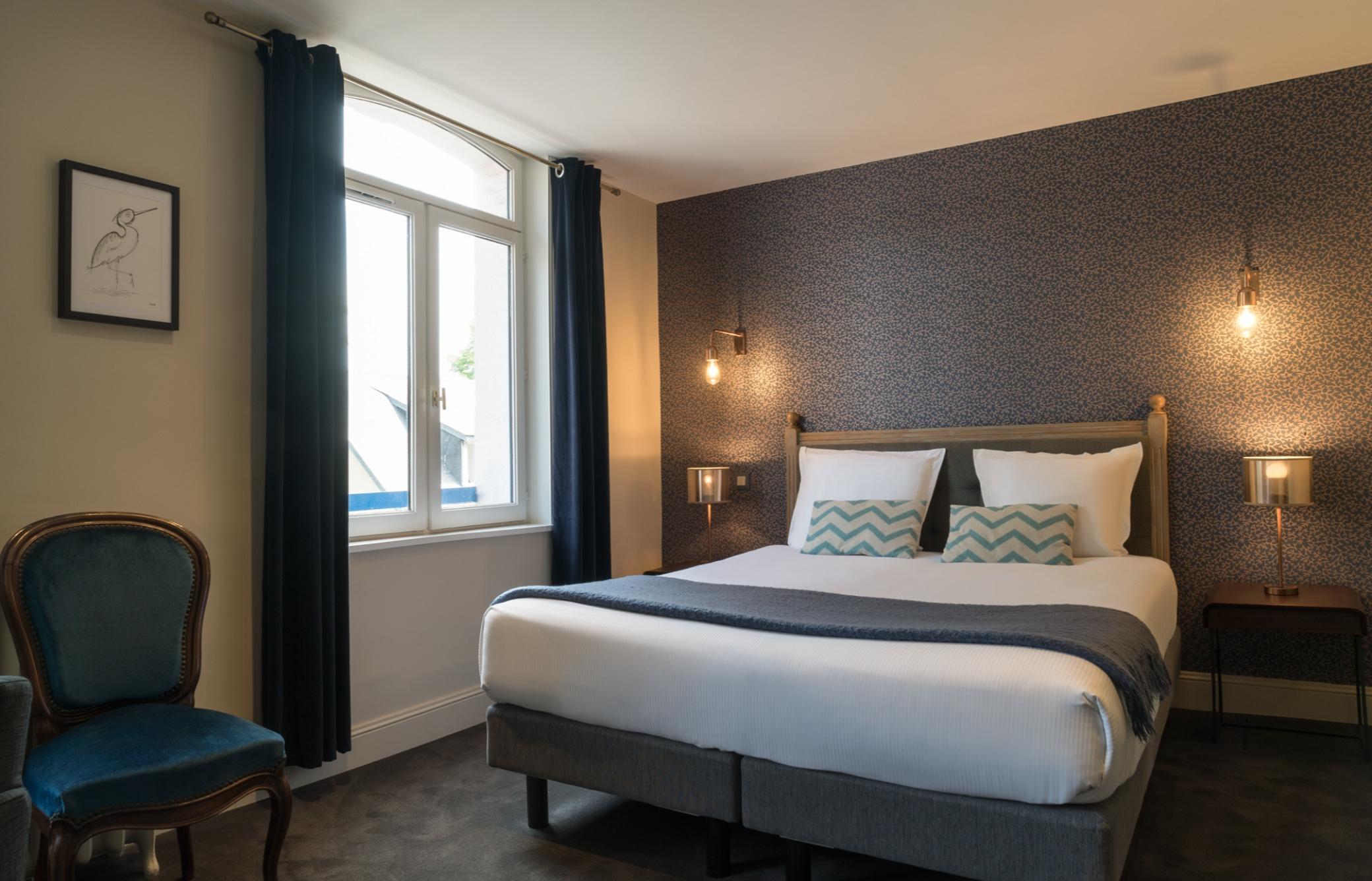 The Originals Boutique, Hotel La Colonne De Bronze, Saint-Valéry-sur-Somme Buitenkant foto