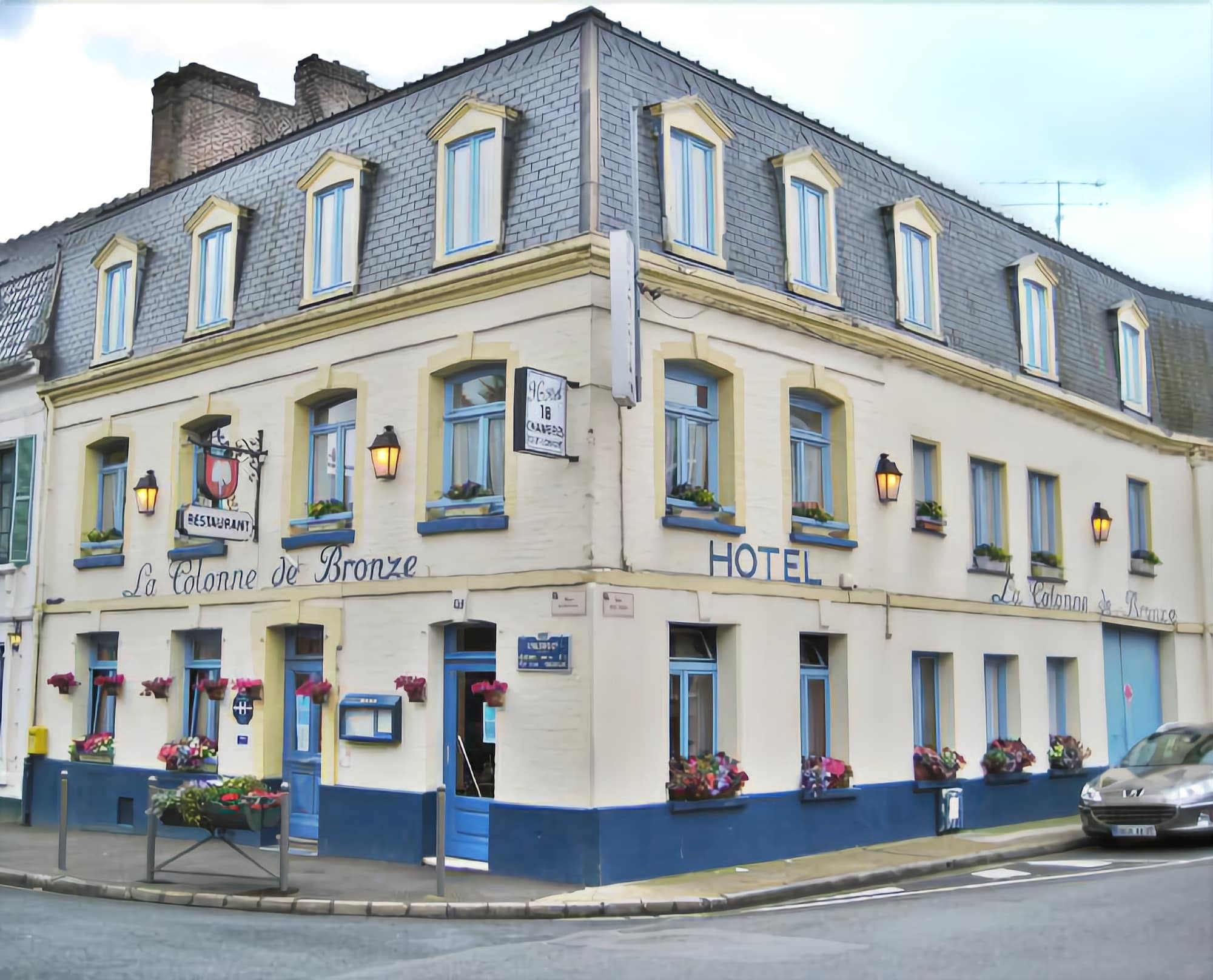 The Originals Boutique, Hotel La Colonne De Bronze, Saint-Valéry-sur-Somme Buitenkant foto